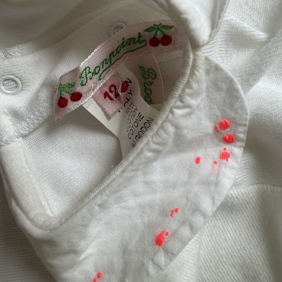 Bonpoint Collared One piece, Size 12 Months - Picture 3 of 4